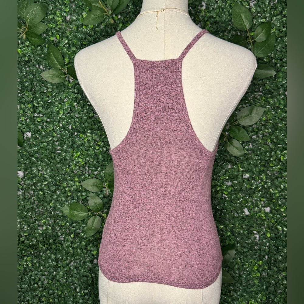 Express Heathered Mauve Camisole Top - Picture 3 of 5